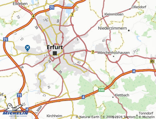 Mappa MICHELIN Dittelstedt - ViaMichelin