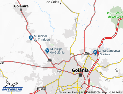 MICHELIN Residencial Recanto do Bosque map - ViaMichelin