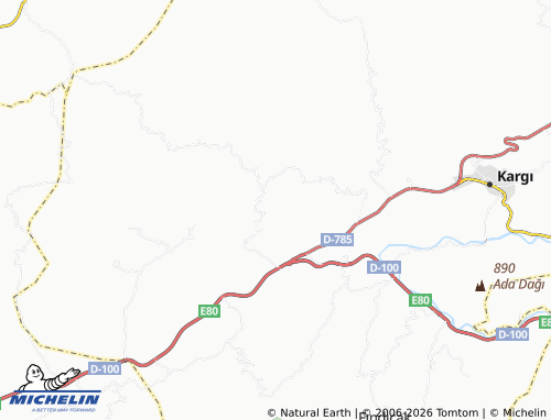 MICHELIN Arık map - ViaMichelin