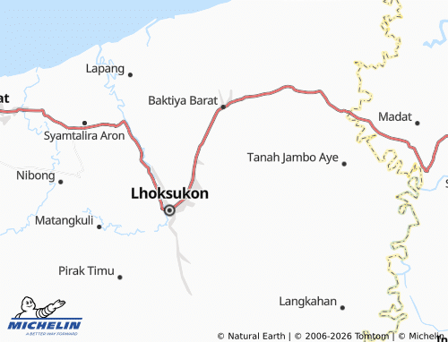 MICHELIN Cot U Sibak map - ViaMichelin