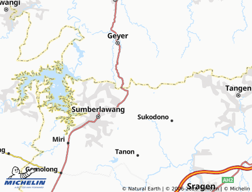 Carte MICHELIN Sumberejo - ViaMichelin
