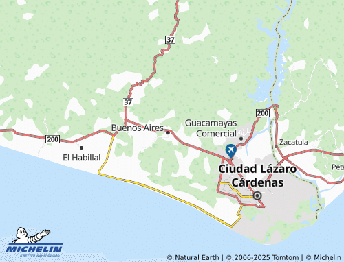 MICHELIN San Ángel map - ViaMichelin