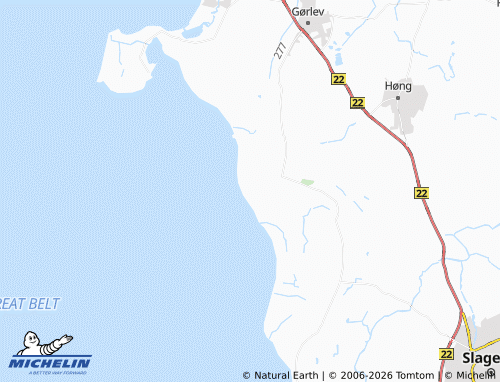 Mappa MICHELIN Drøsselbjerg Strand - ViaMichelin