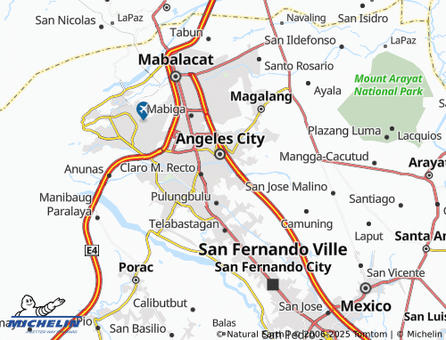 MICHELIN Ninoy Aquino map - ViaMichelin