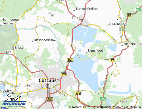 MICHELIN Willmersdorf map - ViaMichelin