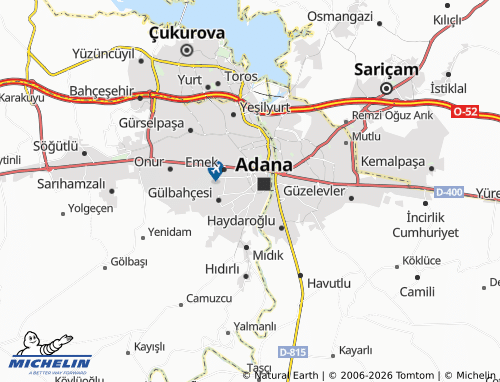 MICHELIN Sucuzade map - ViaMichelin