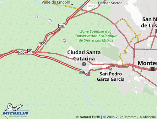 Mapa MICHELIN Privada Encinos - ViaMichelin