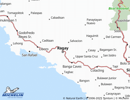 MICHELIN Laguio map - ViaMichelin