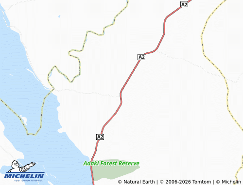 MICHELIN Gegu map - ViaMichelin