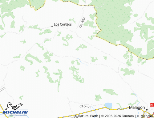 MICHELIN Valdehierro map - ViaMichelin