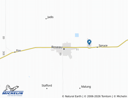 Mapa MICHELIN Roseau - ViaMichelin
