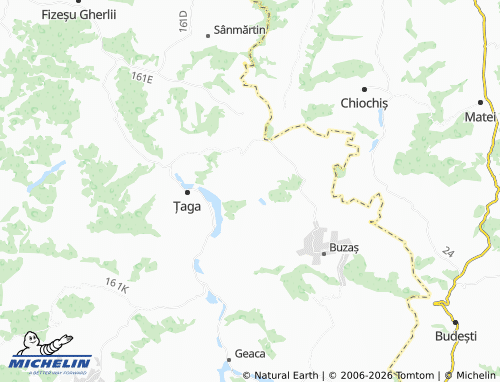 Mappa MICHELIN Năsal - ViaMichelin