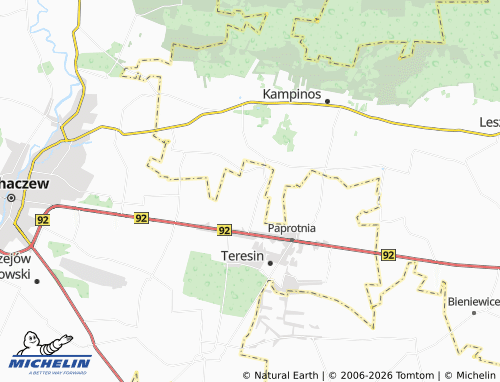 Mappa MICHELIN Nowe Gnatowice - ViaMichelin