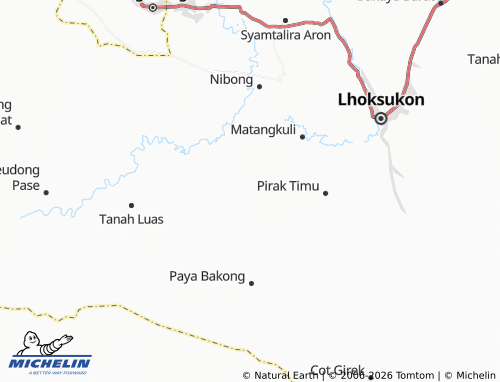 MICHELIN Cempeudak map - ViaMichelin