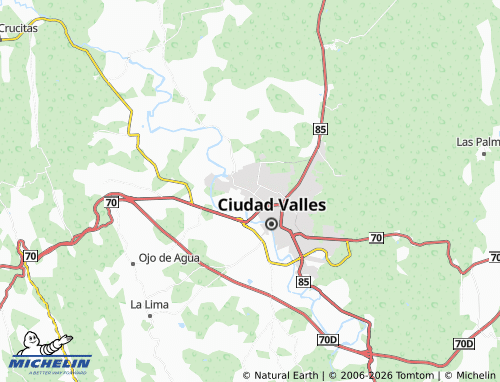 Mapa MICHELIN Morelos y Pavón - ViaMichelin
