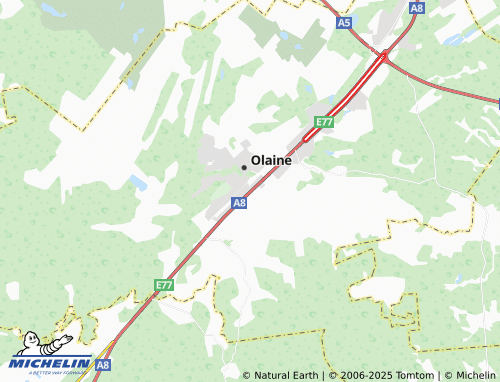 MICHELIN Pārolaine map - ViaMichelin