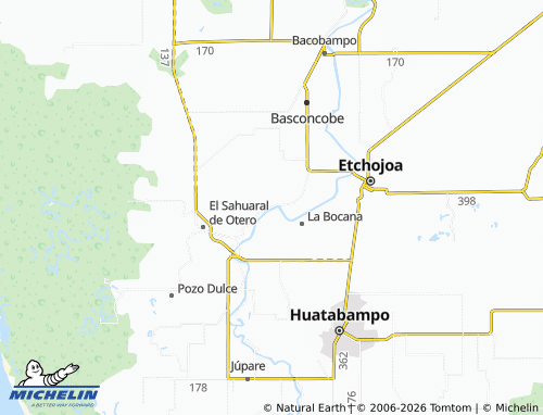 Mapa MICHELIN Las Guayabas - ViaMichelin