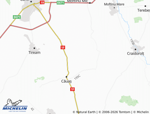 Mapa MICHELIN Rădulești - ViaMichelin