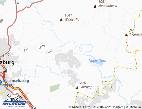 MICHELIN White City map - ViaMichelin