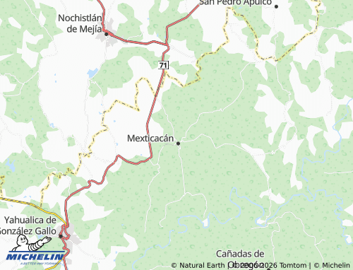 Kaart MICHELIN Lomas de la Presa - ViaMichelin