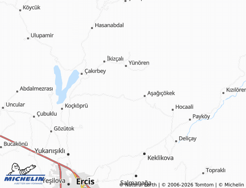 Mapa MICHELIN Hacıkaş - ViaMichelin