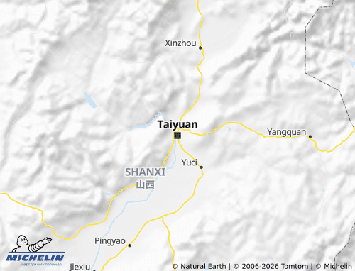 MICHELIN Shanxi map - ViaMichelin