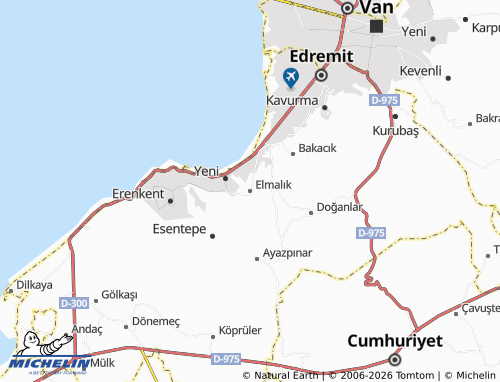 Mappa MICHELIN Elmalık - ViaMichelin