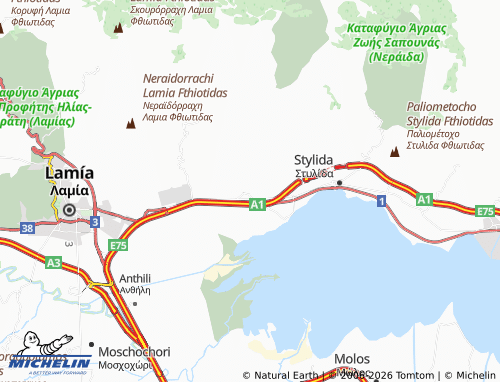 Carte MICHELIN Avlaki - ViaMichelin