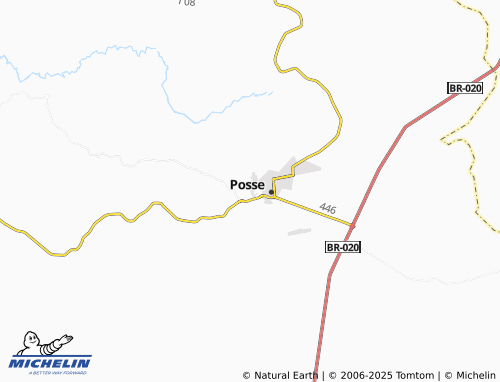 MICHELIN Vila São José map - ViaMichelin