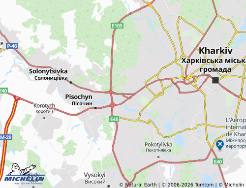 Mappa MICHELIN Leninskyi - ViaMichelin