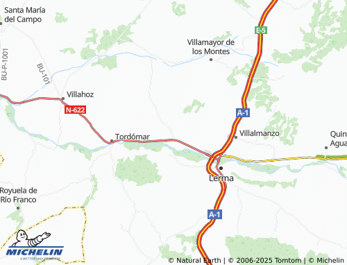 MICHELIN Santa Cecilia map - ViaMichelin
