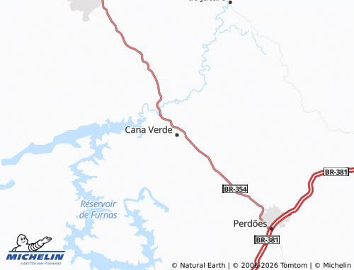 Mapa MICHELIN Cana Verde - ViaMichelin