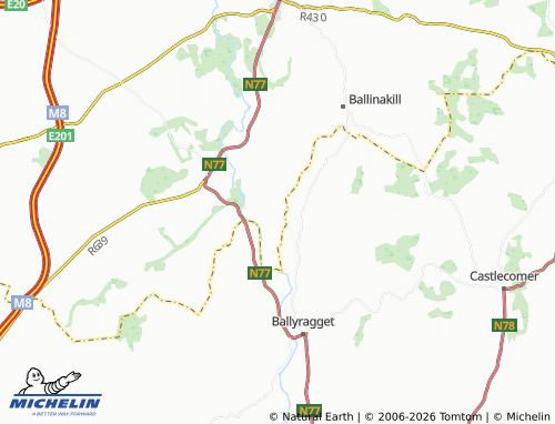 Mappa MICHELIN Attanagh - ViaMichelin