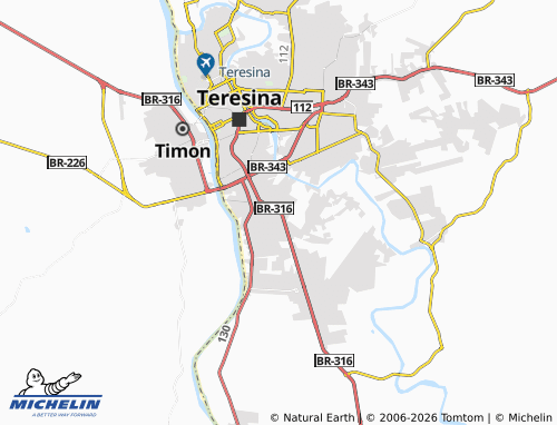 Carte MICHELIN Promorar - ViaMichelin