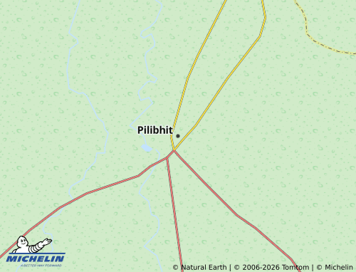 Mapa MICHELIN Pilibhit - ViaMichelin