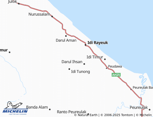 MICHELIN Lhok Panjou map - ViaMichelin