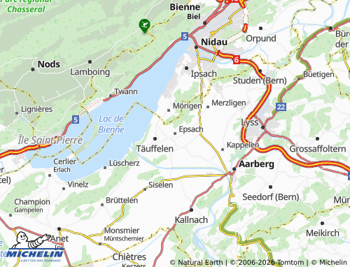 MICHELIN Epsach map - ViaMichelin