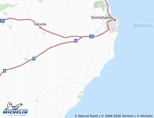 MICHELIN Glimminge gård map - ViaMichelin