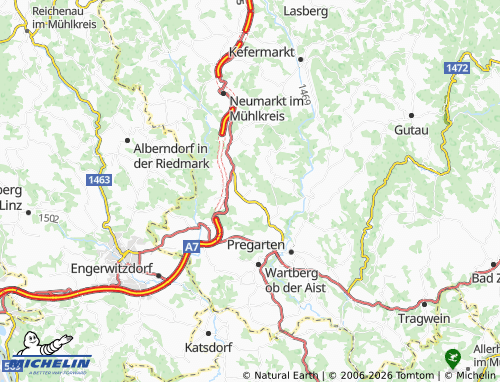 Mapa MICHELIN Oberaich - ViaMichelin