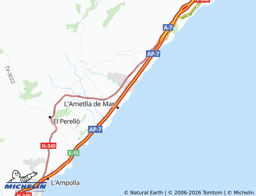 MICHELIN La Cala Nova map - ViaMichelin