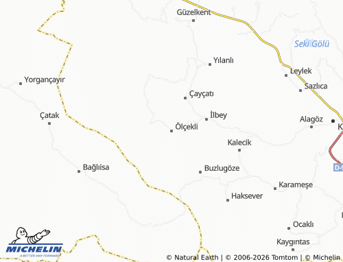 MICHELIN Ölçekli map - ViaMichelin