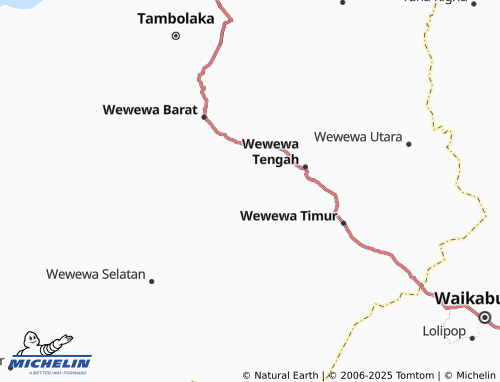 MICHELIN Kalembu Kanaika map - ViaMichelin