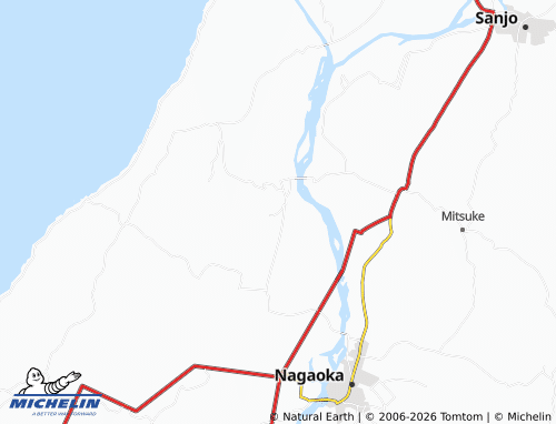 Mappa MICHELIN Yoita - ViaMichelin