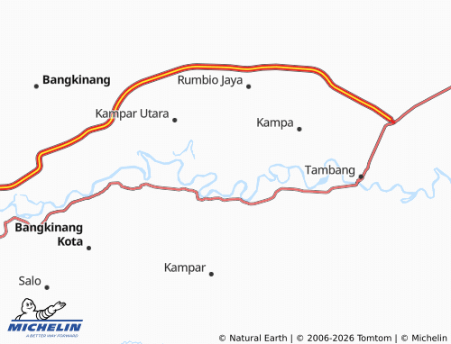 Mapa MICHELIN Teratak - ViaMichelin