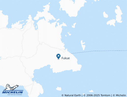 MICHELIN Fukue map - ViaMichelin
