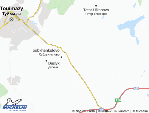 MICHELIN-Landkarte Neftyanik SNT - ViaMichelin