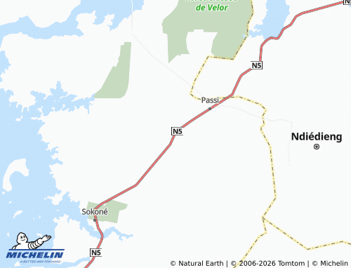 Mapa MICHELIN Kébé Ansou - ViaMichelin