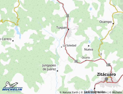 Mappa MICHELIN La Soledad - ViaMichelin