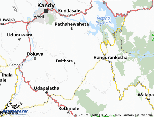 Mappa MICHELIN Greatweliya - ViaMichelin