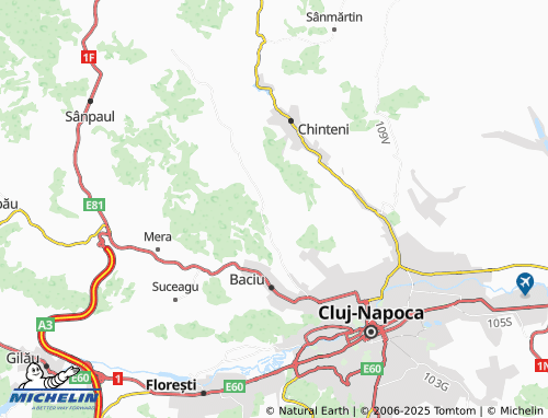 MICHELIN-Landkarte Popești - ViaMichelin